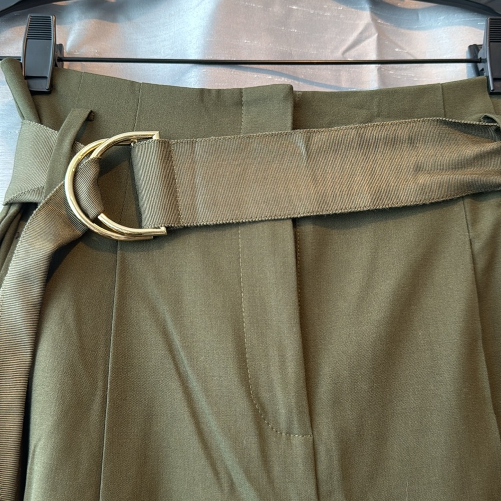 DVF wide leg paperbag pants size 6 - Picture 2 of 4